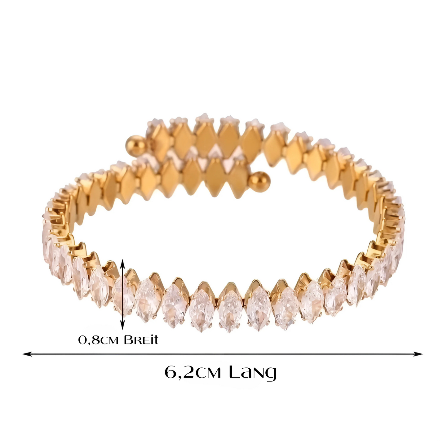 Eclatant Armband Gold