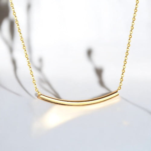 sourire Halskette Gold/Silber