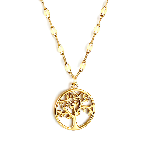 L'arbre Halskette Gold