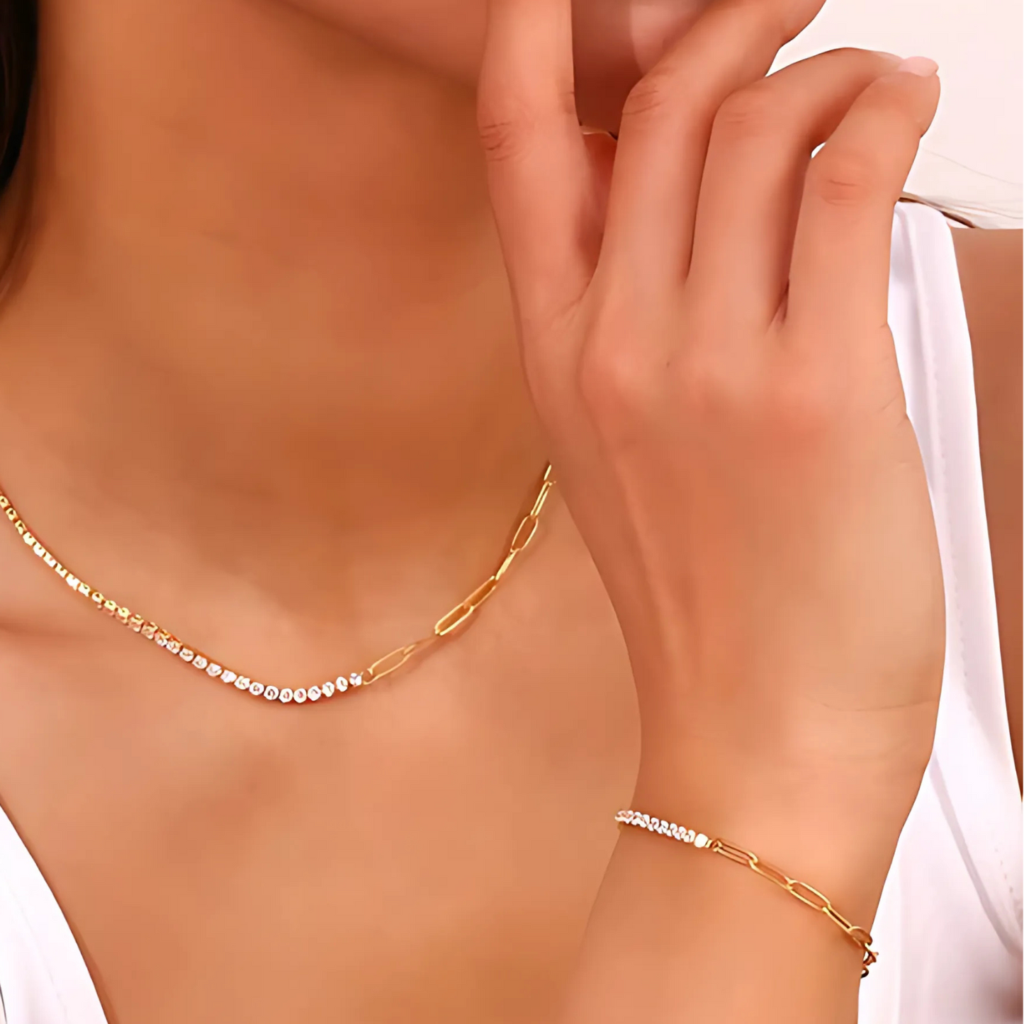 Rêve Halskette Gold