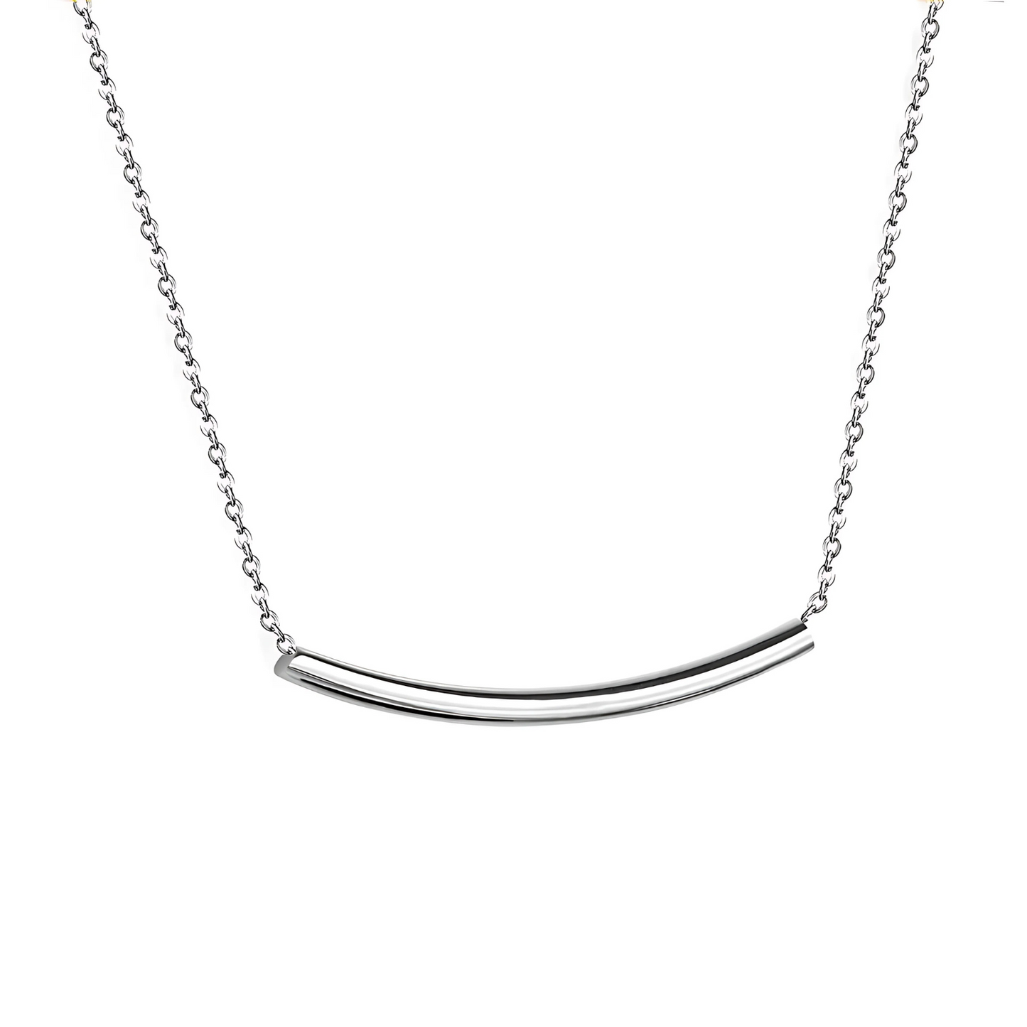 sourire Halskette Gold/Silber