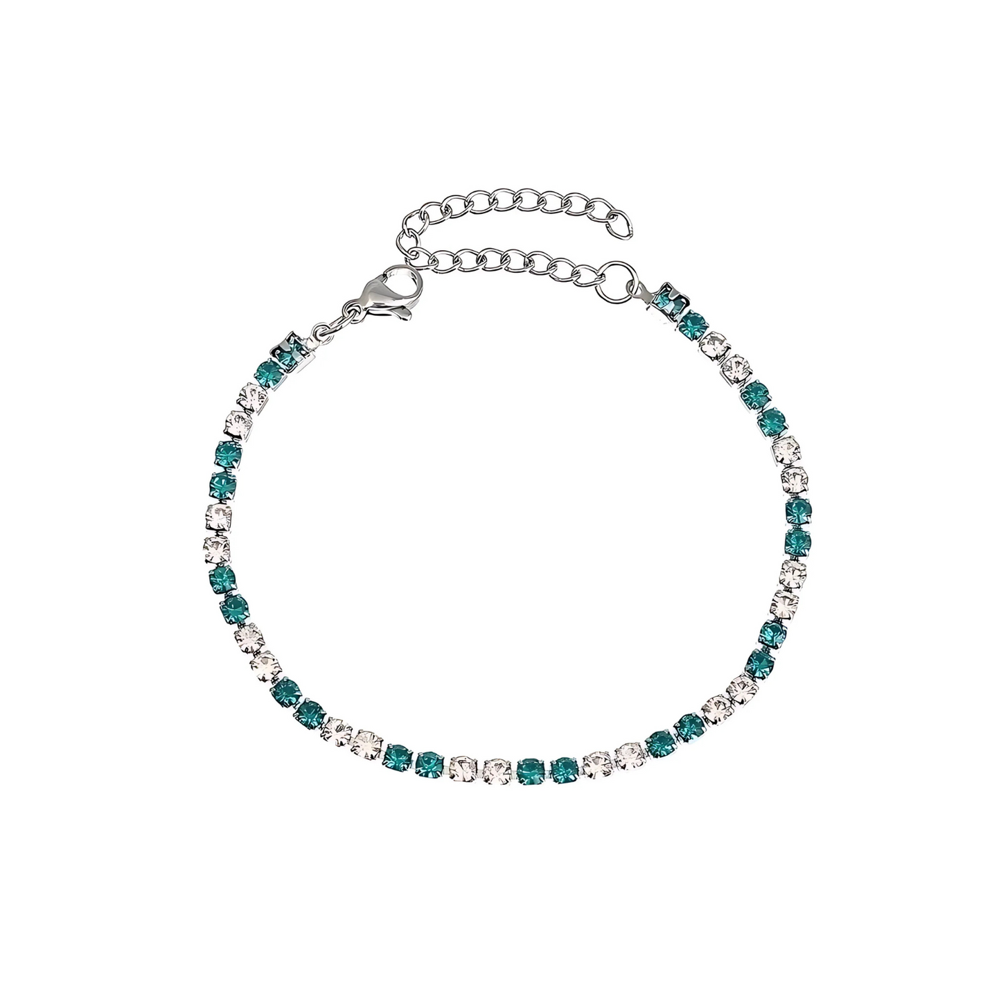 Etoile Armband Silber/Grün