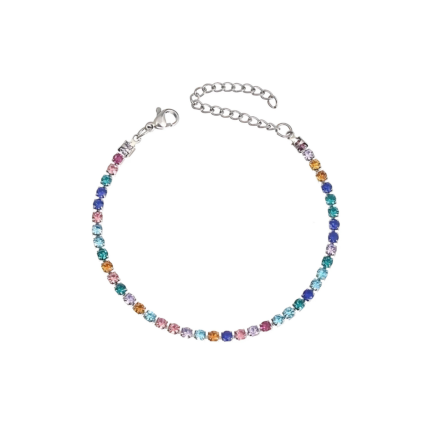 Espace Armband Silber/Color