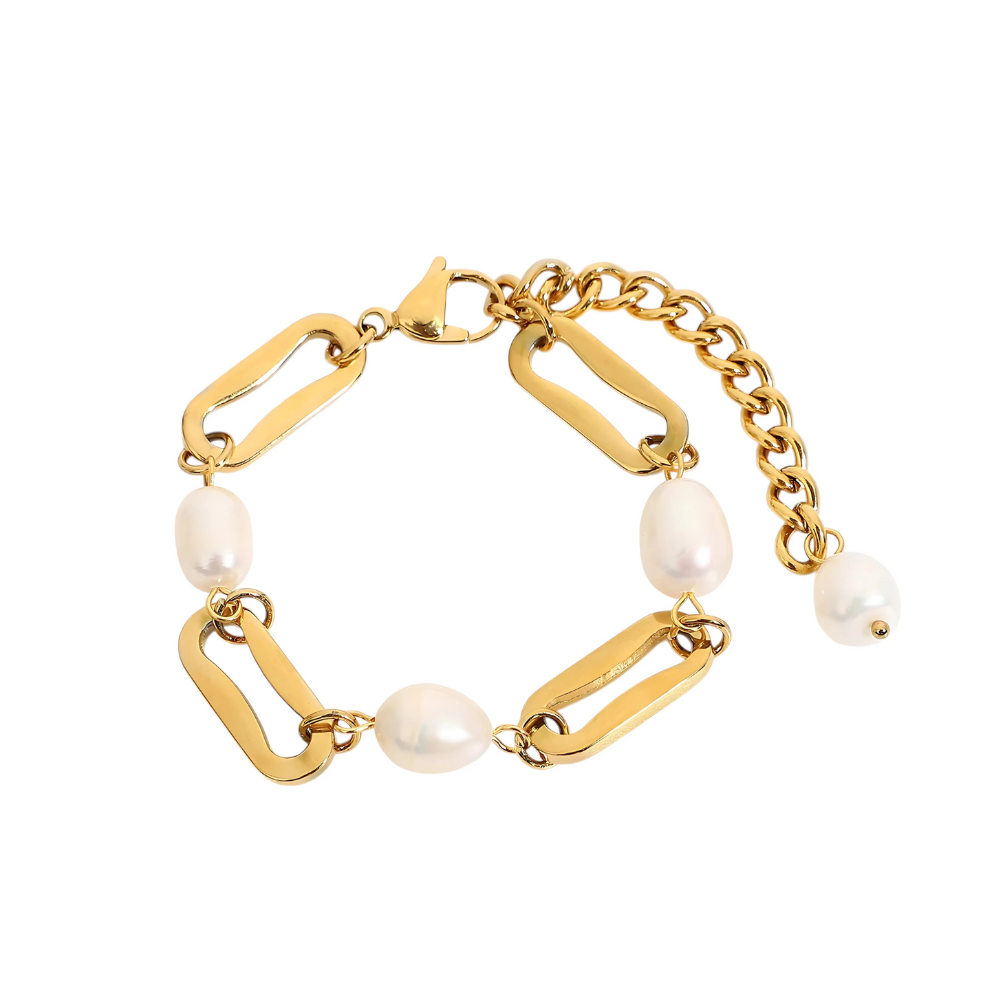 Cloture Perlemarmband Gold