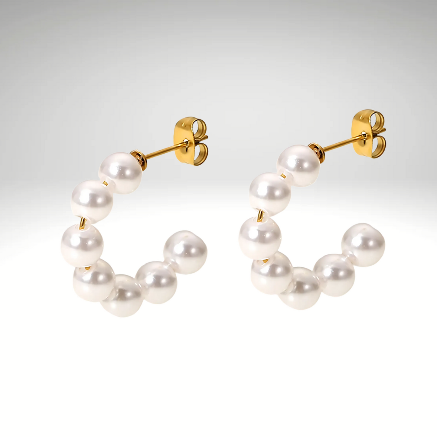 Bijou Perlenohrringe Gold