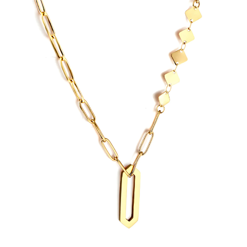 Laclôture Halskette Gold