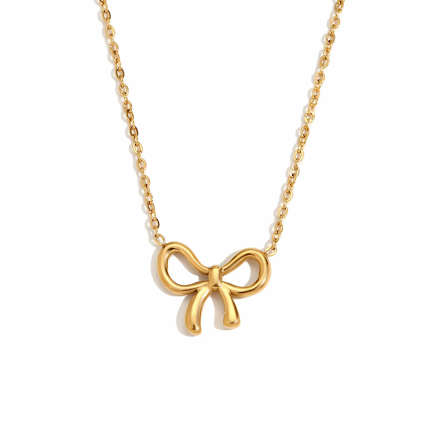 Nœud Halskette Gold/Slber