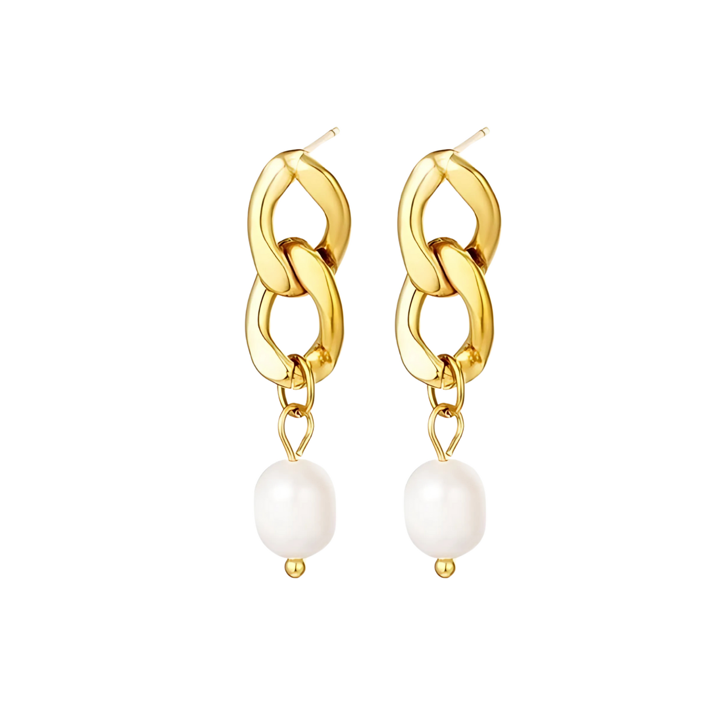 Cristallisé Earrings Gold