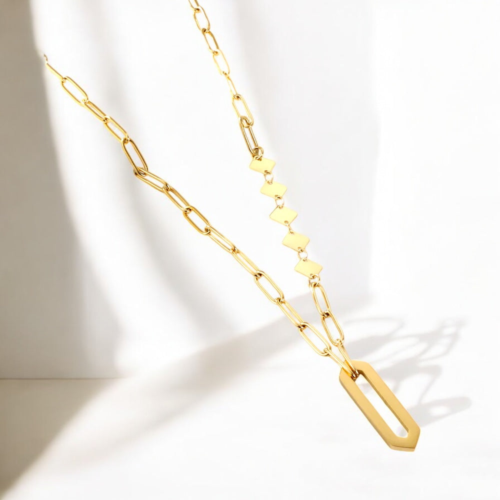 Laclôture Halskette Gold