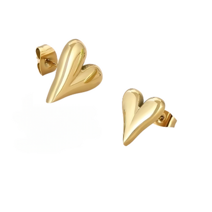 Coeur earrings gold/silver/rose gold
