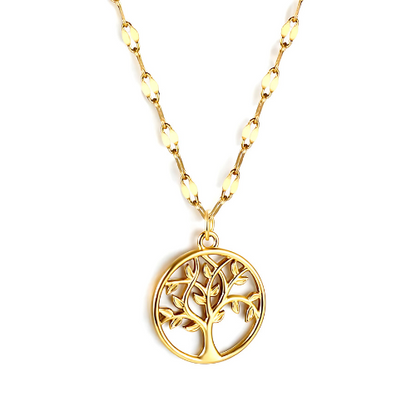 L'arbre Halskette Gold