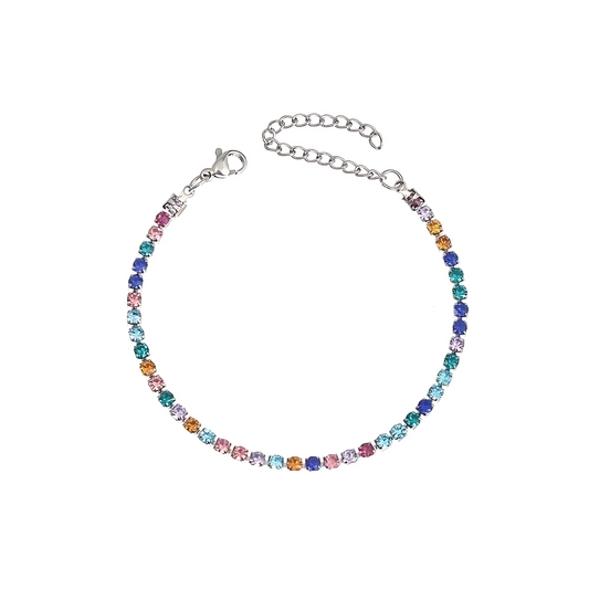 Espace Armband Silber/Color