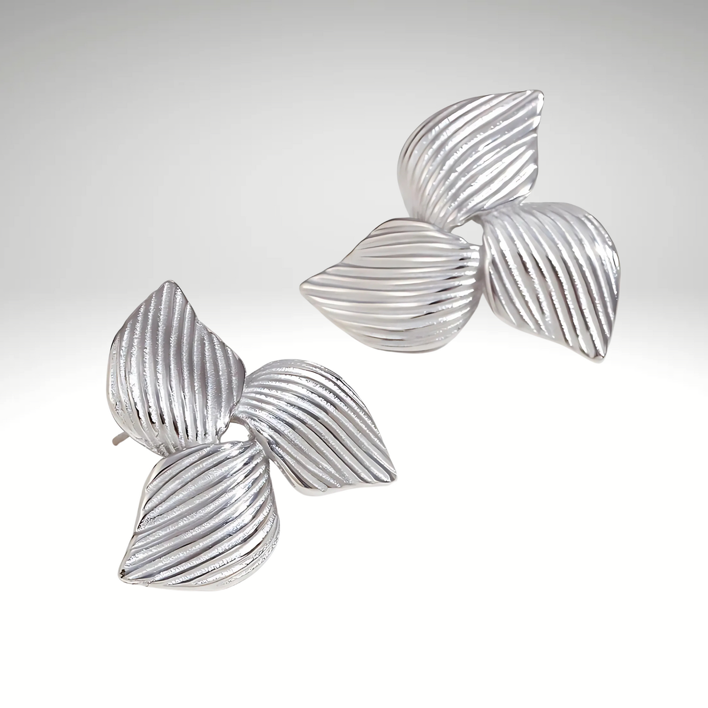 Fleur Ohrringer Gold/Silber