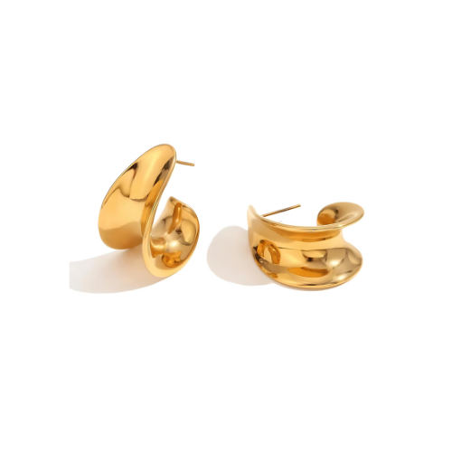 Coquille Earring Gold