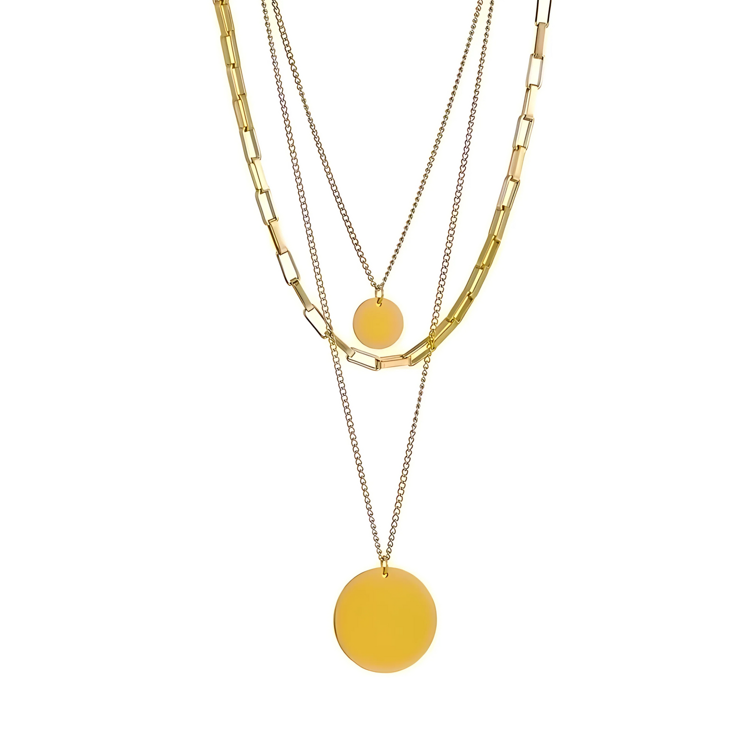 Bijoutier Tripple-Halskette Gold