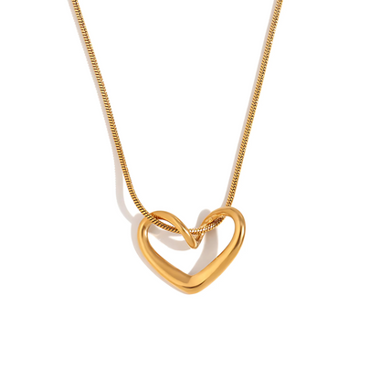 Branche Halskette Gold/Silber
