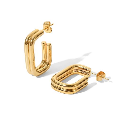Prestige Earrings Gold