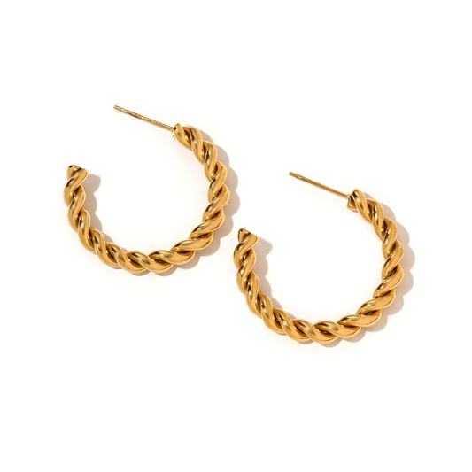 Oreilles Earrings Gold