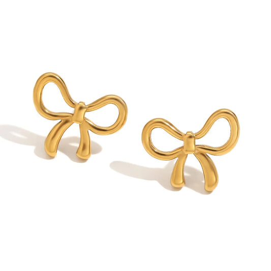 Nœud Ohrringe Gold/Slber