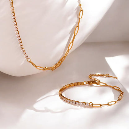 Rêve Halskette Gold