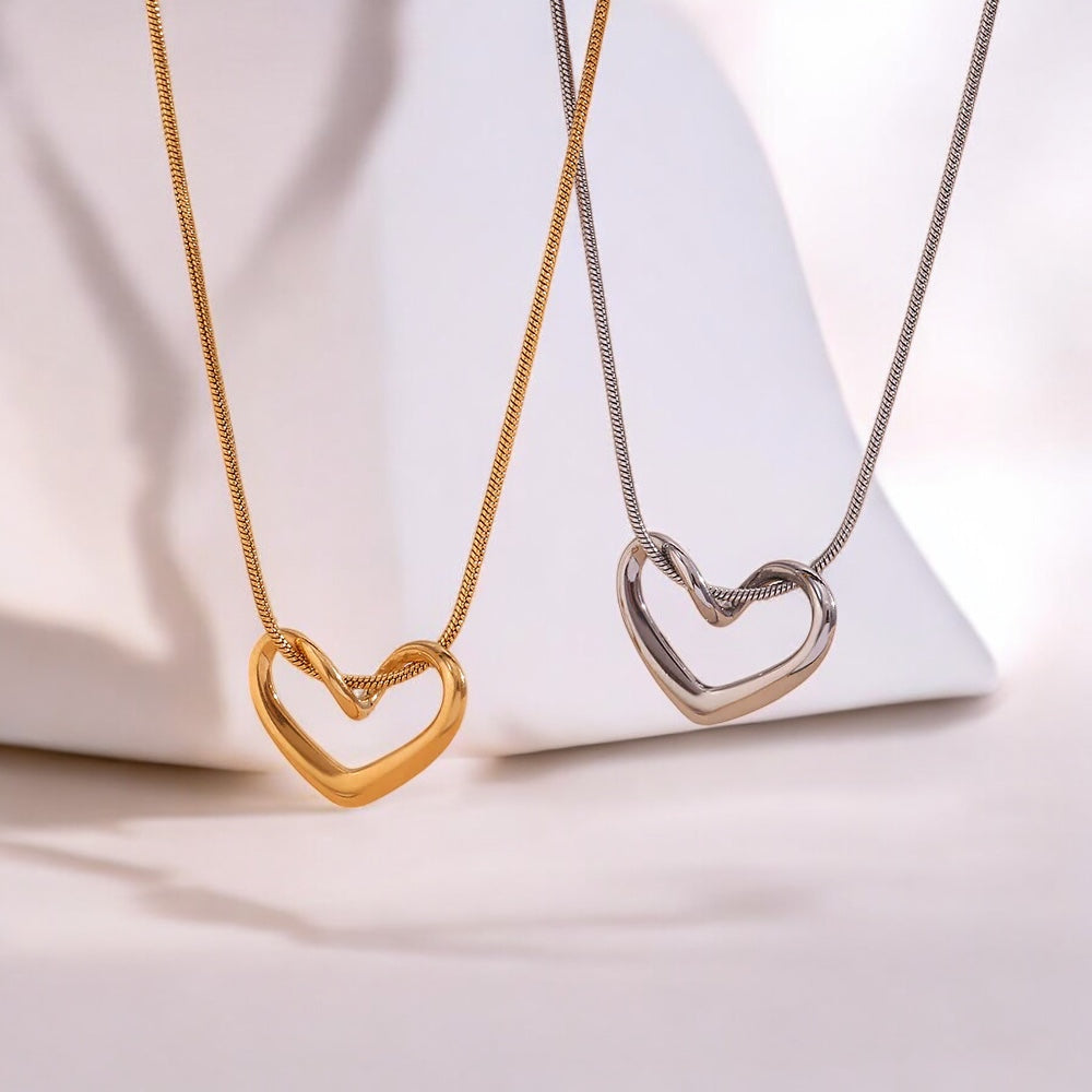 Branche Halskette Gold/Silber
