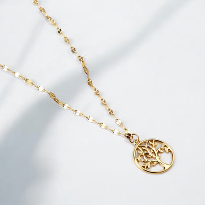 L'arbre Halskette Gold