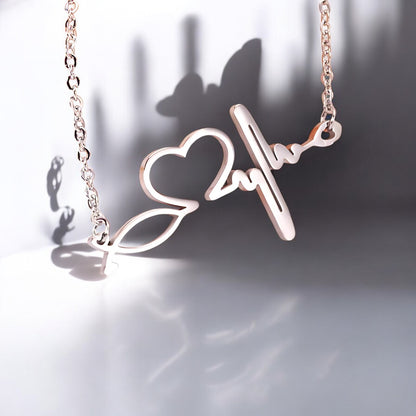 Rythme Halskette Gold/Silber